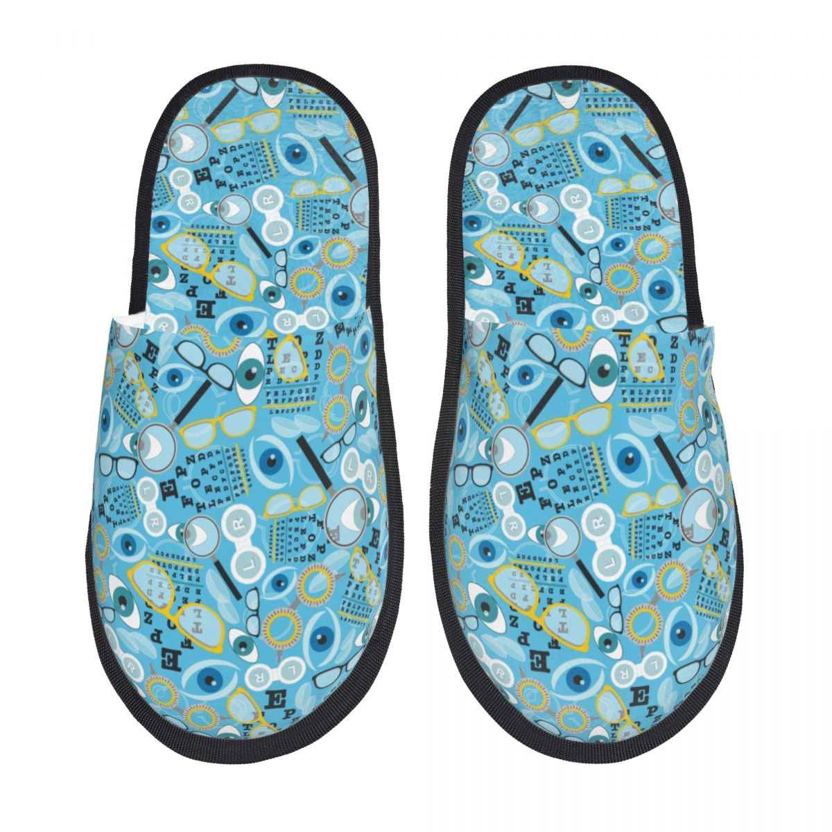Women Shoes Chart Size - Chaussons personnalisés Clear Vision Eye Chart