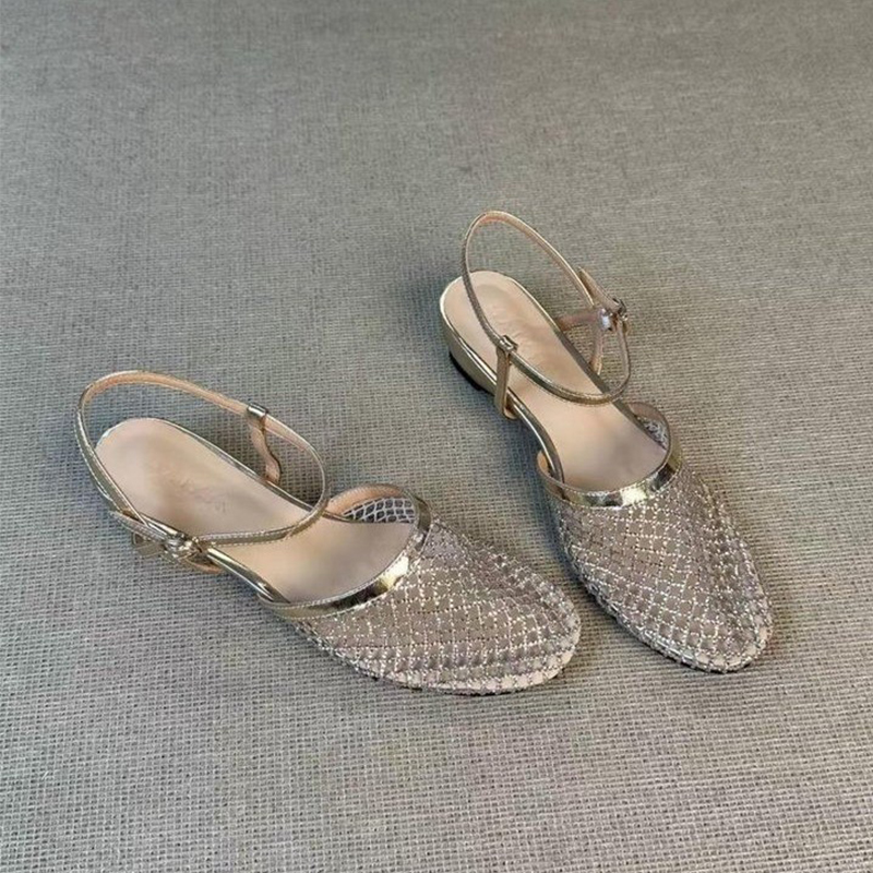 Women Shoes Size 7 - Sandales en maille pour femmes, chaussures