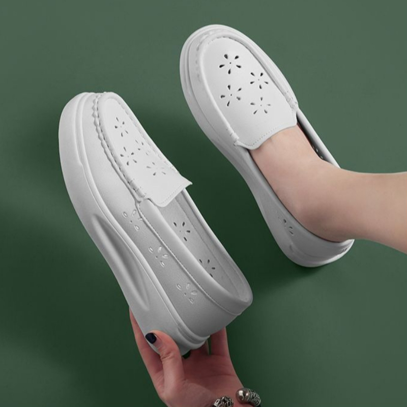 Women'S Shoes For Standing All Day - Chaussures d'infirmière à semelle épaisse pour
