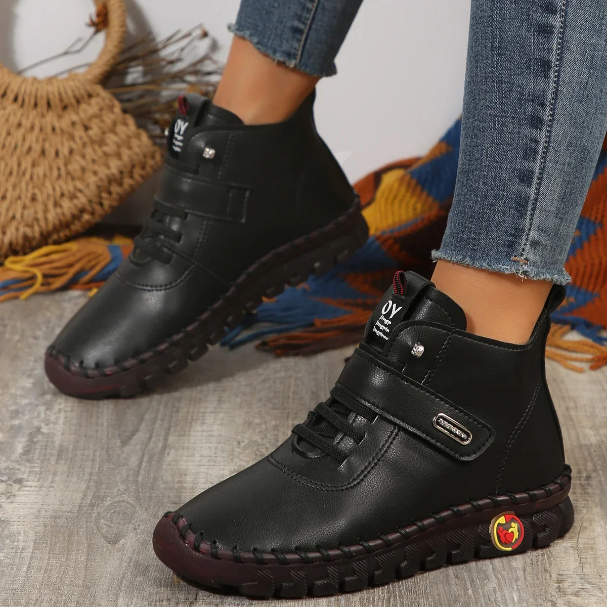 Women'S Shoes Hands Free - Bottes en fourrure pour femmes, chaussures