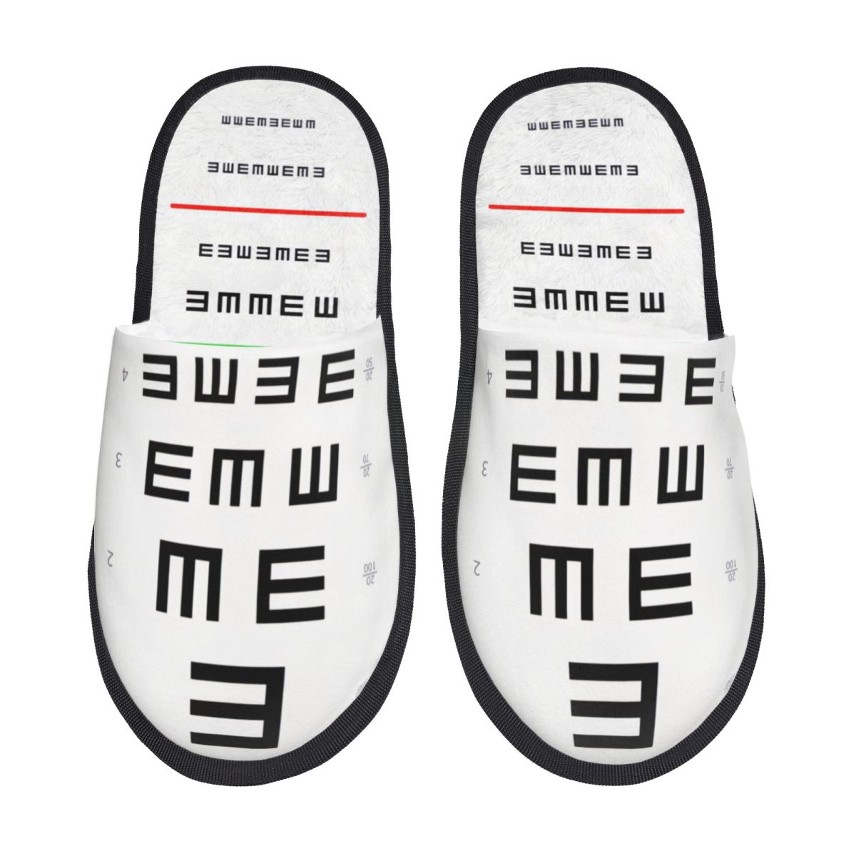 Women Shoes Chart Size - Pantoufles d'intérieur personnalisées pour femmes avec