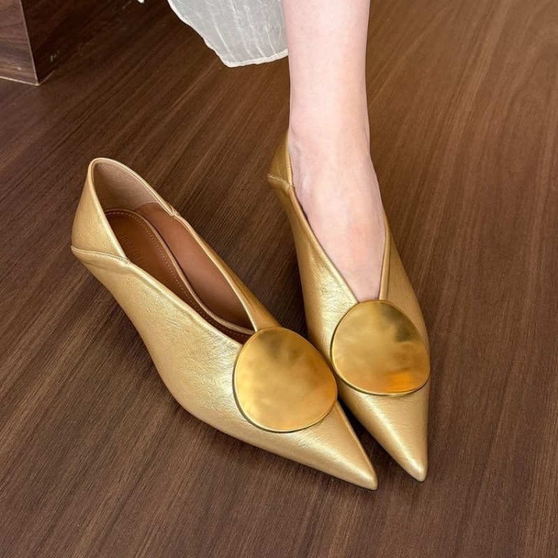 Women'S Shoes - 2025 printemps été bout pointu chaussures