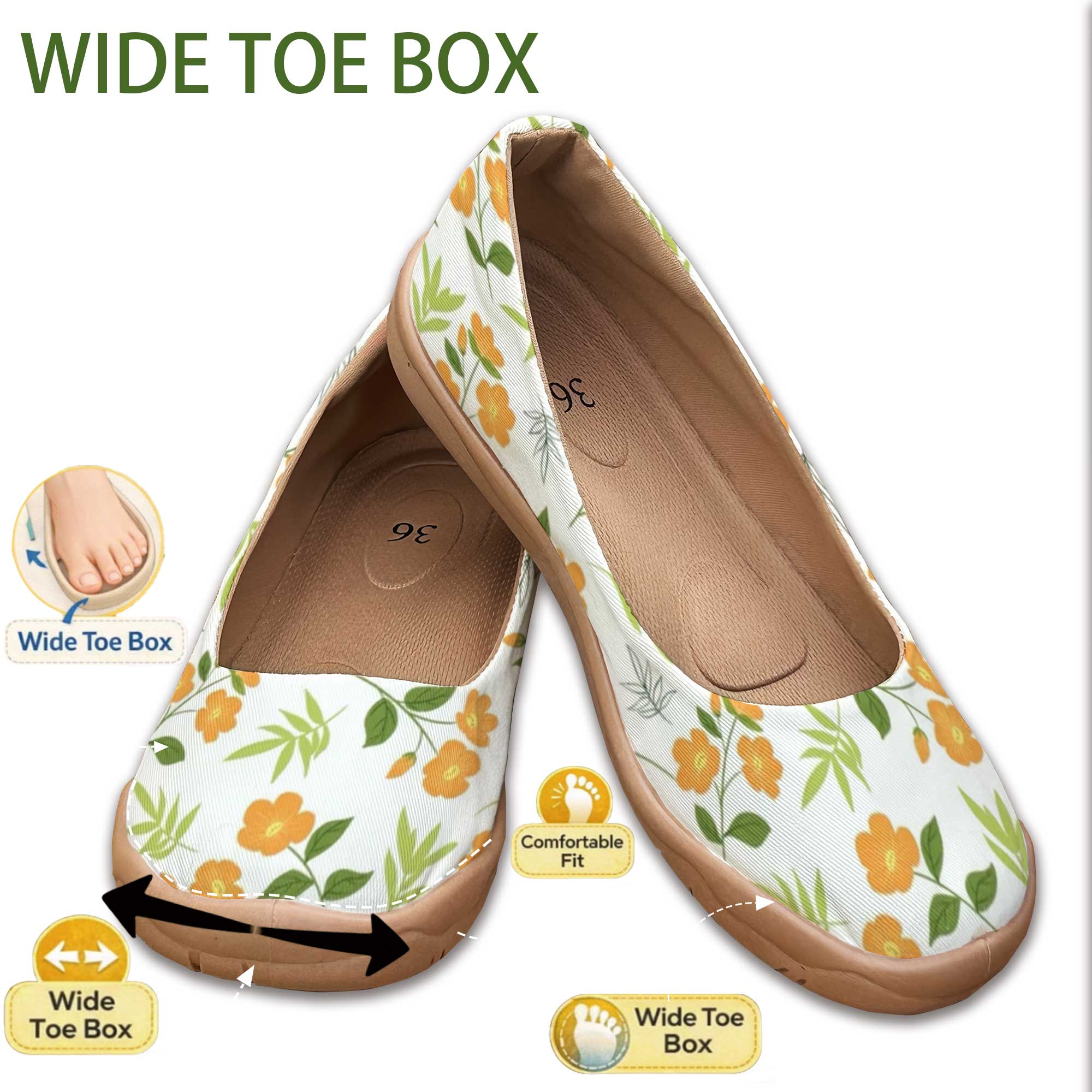 Women'S Shoes For Wide Feet - Bonne nouvelle pour les pieds larges