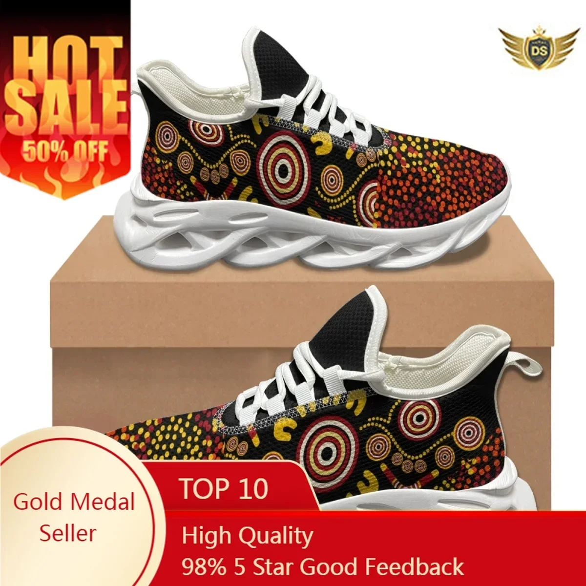 Women Shoes In Australia - Australie baskets de créateur aborigène lézard