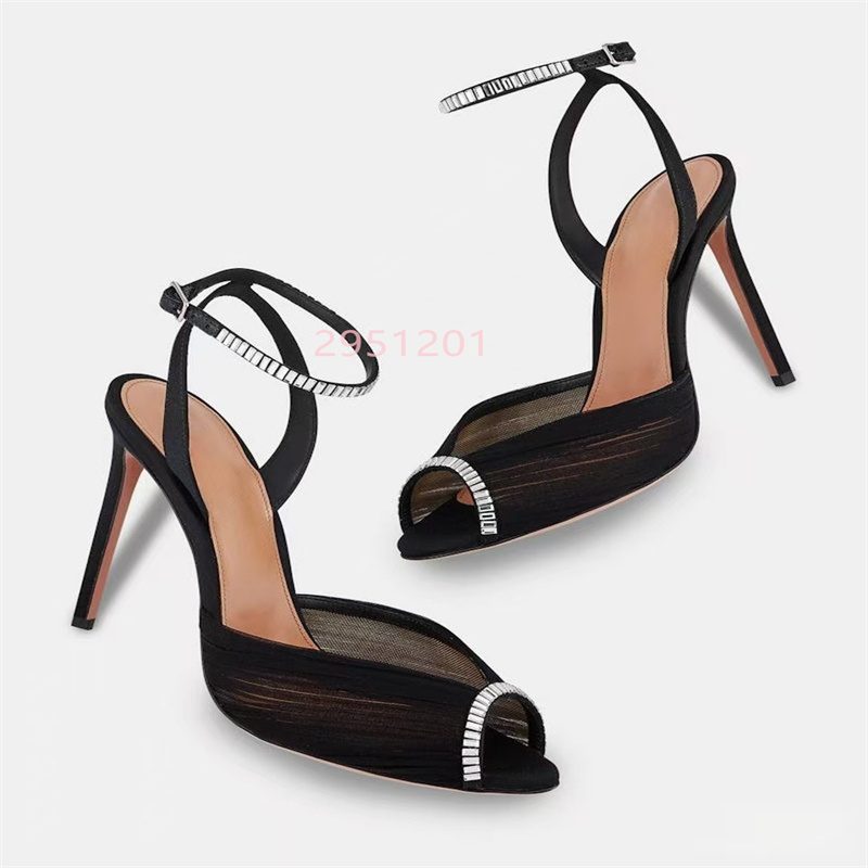 Women'S Shoes Peep Toe - Cristal V bout pointu femmes dentelle