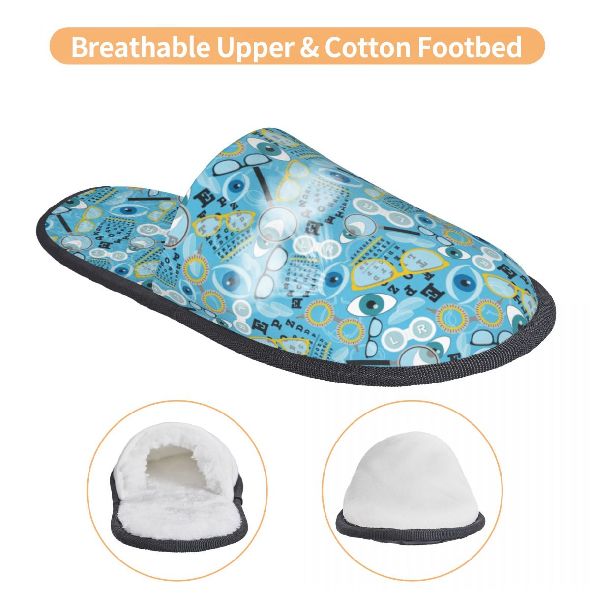 Chaussons personnalisés Clear  - Women Shoes Chart Size avis et prix