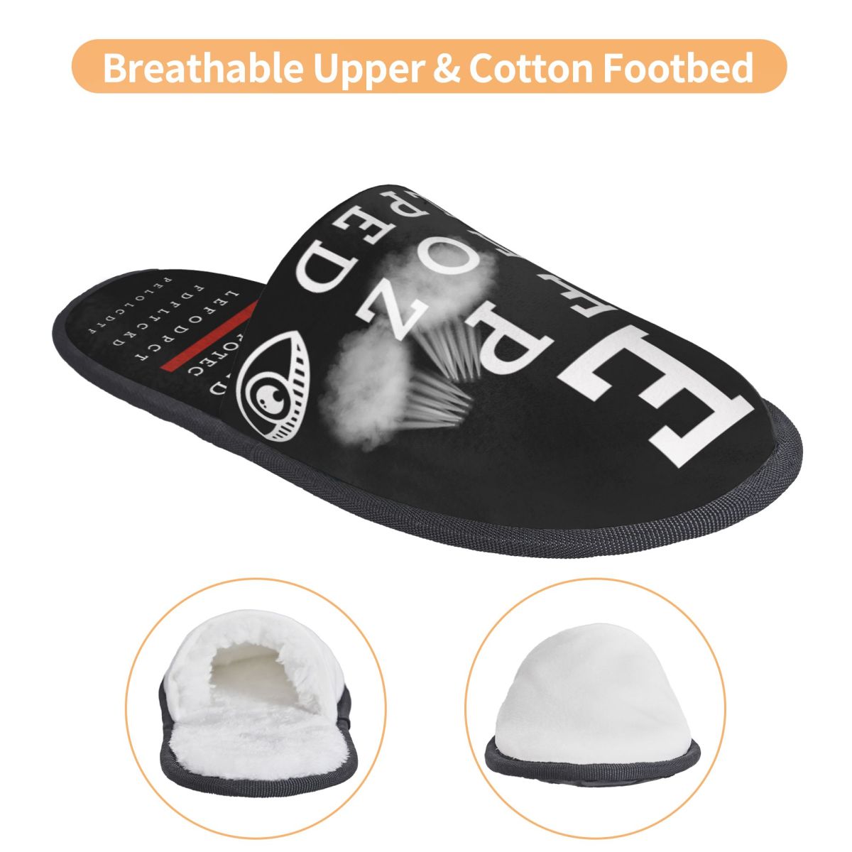 Pantoufles personnalisées amus - Women Shoes Chart Size avis et prix