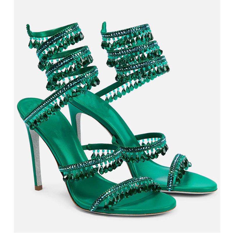 Sandales à talons aiguilles ve - Women'S Shoes Peep Toe avis et prix