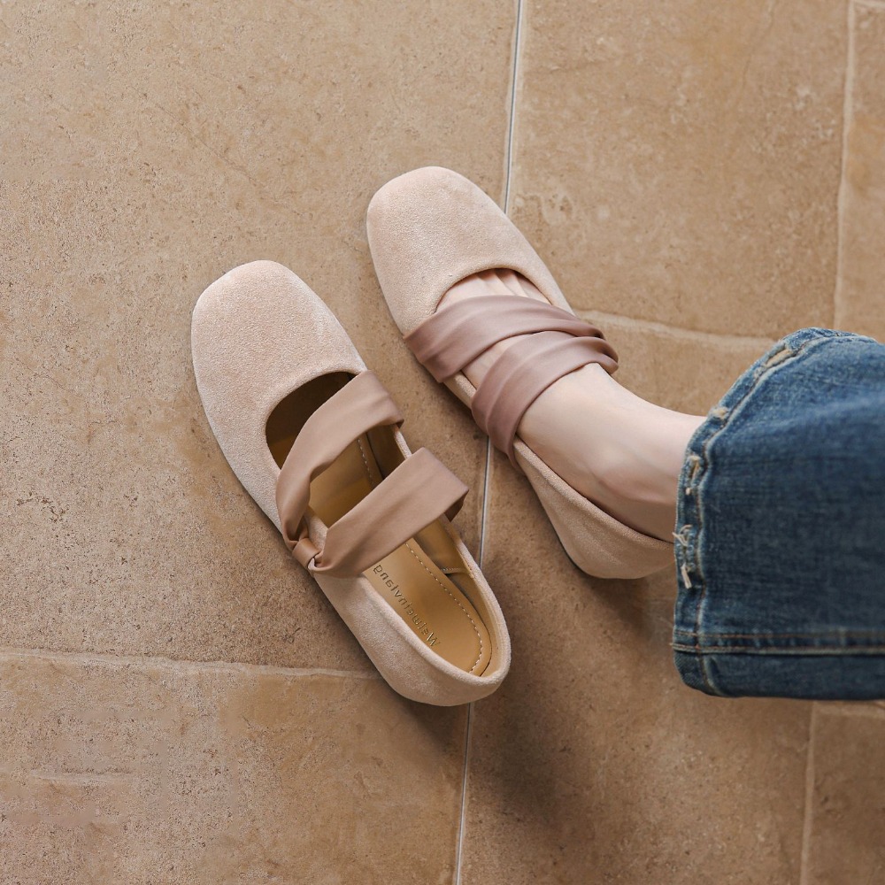 Chaussures plates Mary Jane po - Ballet Flat Women avis et prix