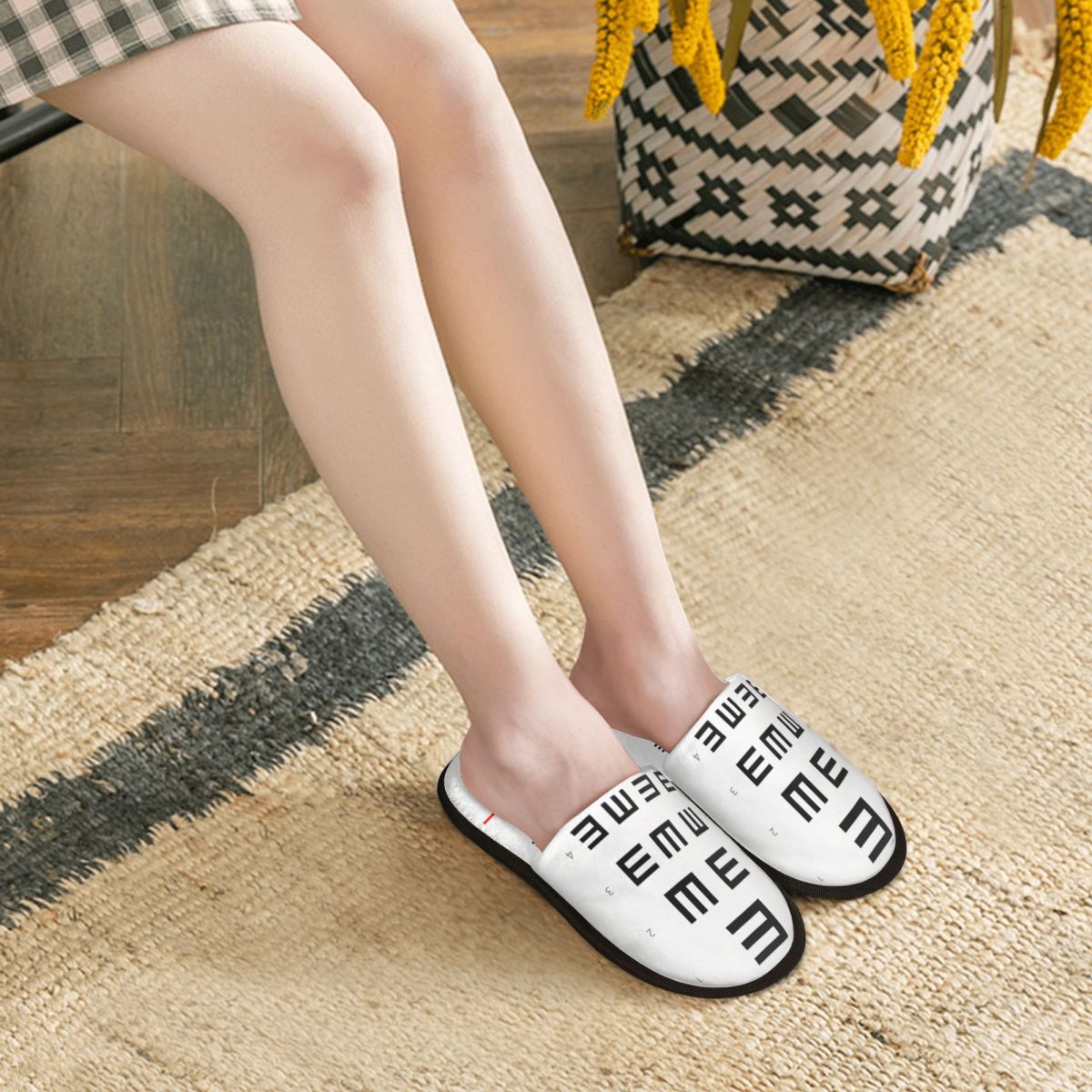 Pantoufles d'intérieur personn - Women Shoes Chart Size avis et prix