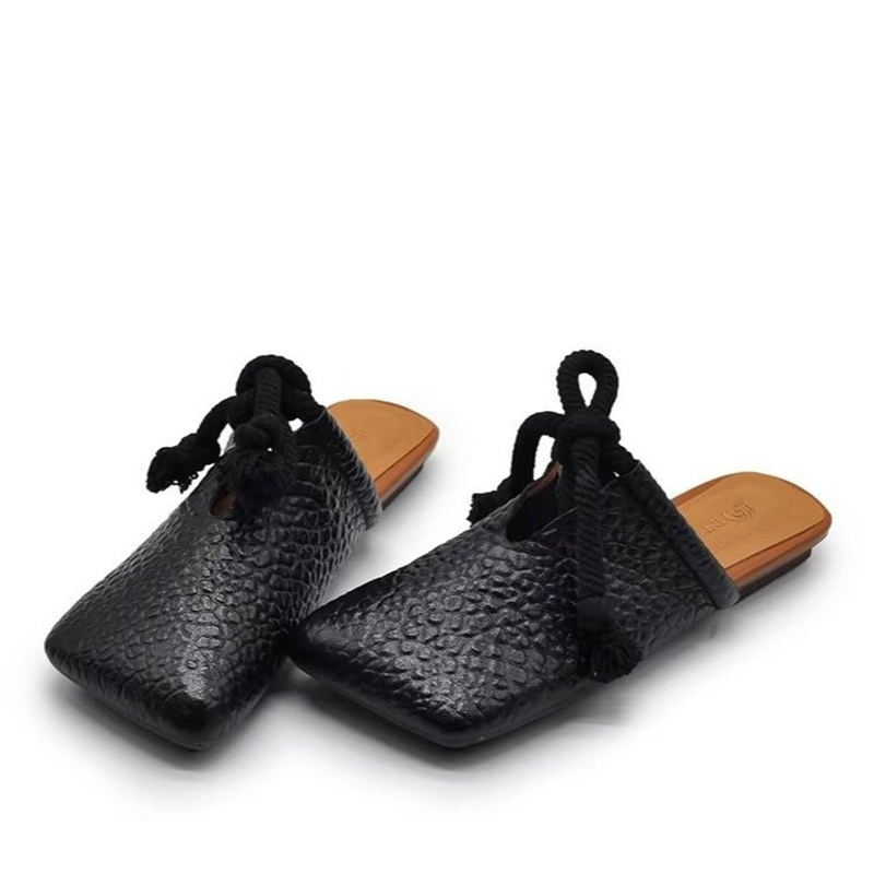 Nouvelles mules plates à bout  - Women Shoes Size 7 avis et prix