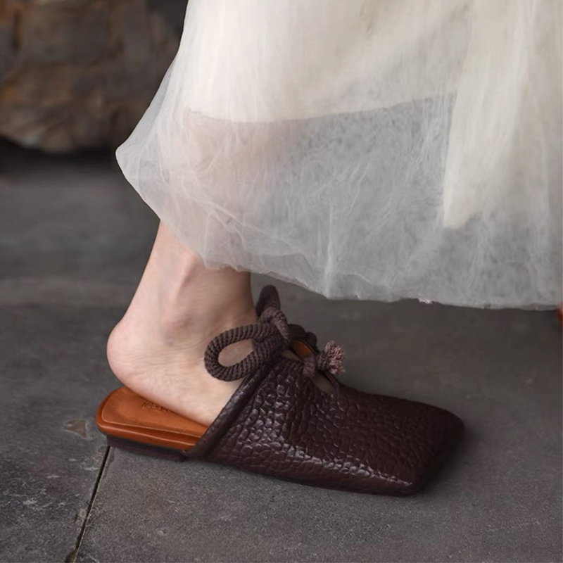 Nouvelles mules plates à bout  - Women Shoes Size 7 avis et prix