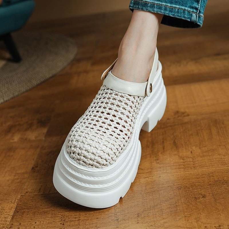 Nouvelles sandales plates à pl - Women Shoes Size 7 avis et prix