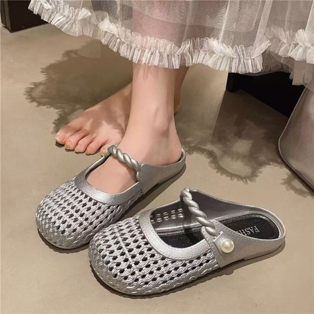 Mules respirantes Baotou, sand - Women'S Shoes Hands Free avis et prix