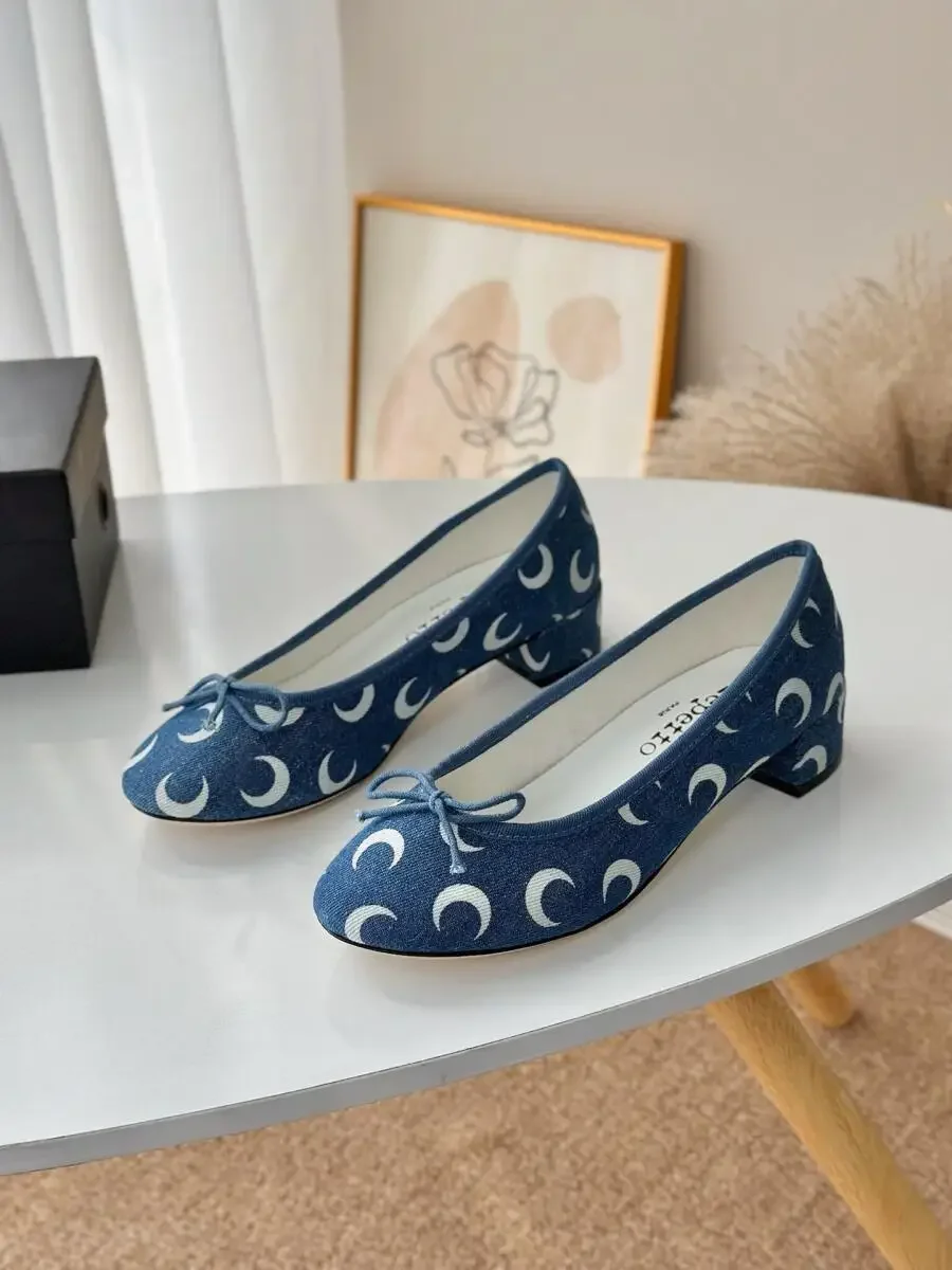 Ballerines à bout rond imprimé - Ballet Flat Women avis et prix
