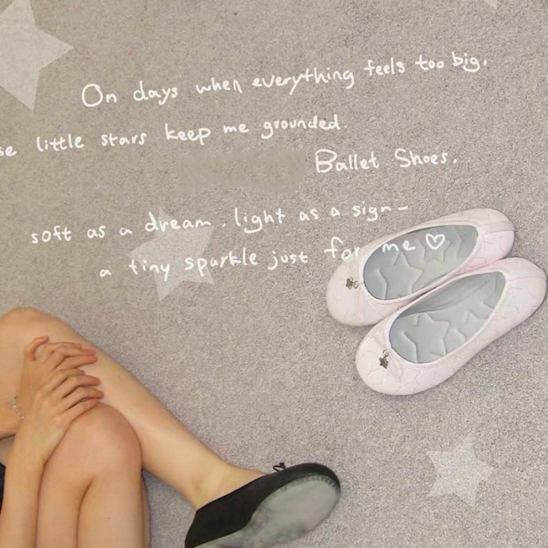 Chaussures plates de ballet à  - Ballet Flat Women avis et prix