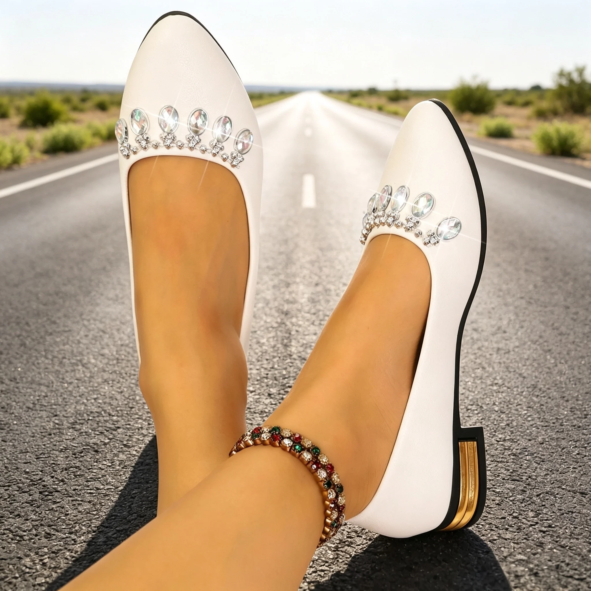 Chaussures plates pour femmes  - Ballet Flat Women avis et prix