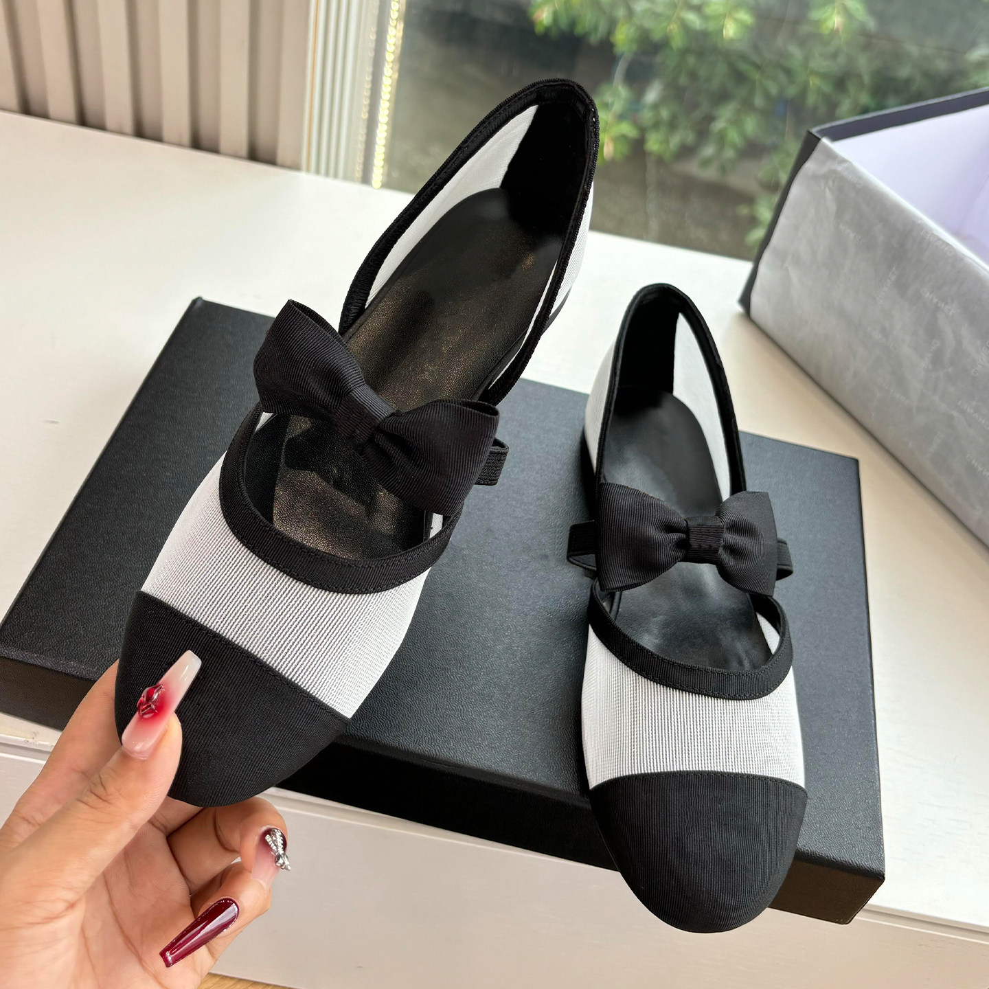 Chaussures de ballet à nœud 20 - Ballet Flat Women avis et prix