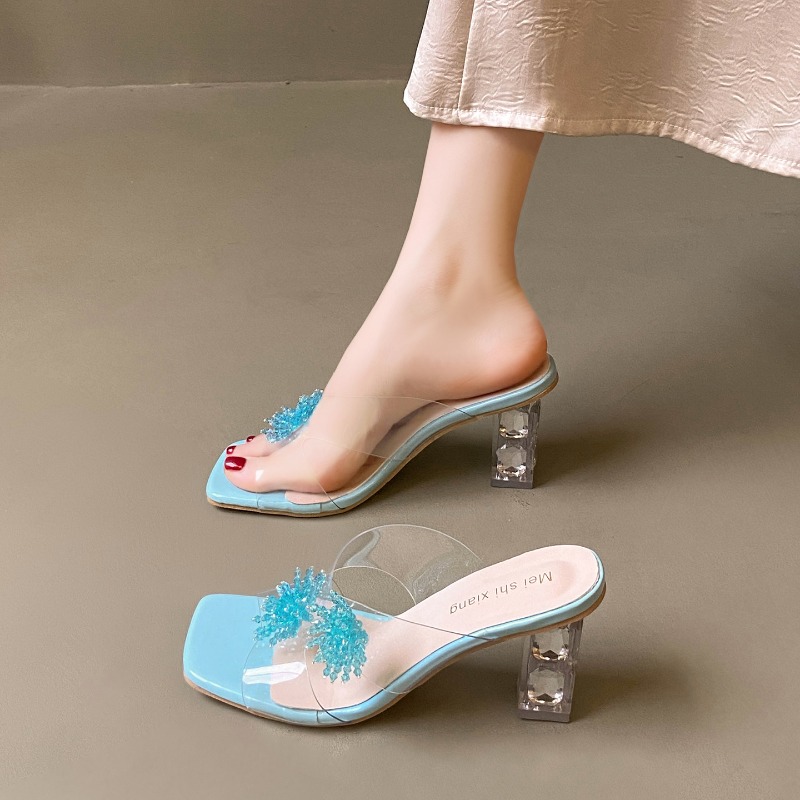 Nouvelles sandales à talons ha - Women Shoes Mules avis et prix