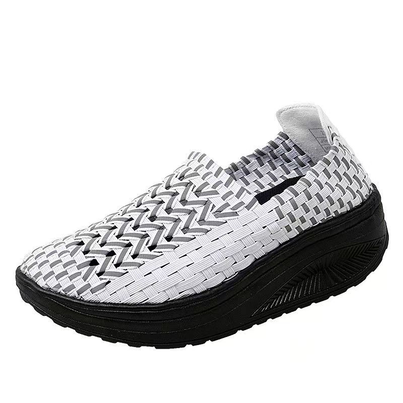 Femme tissée à la main compens - Women'S Shoes Hands Free avis et prix