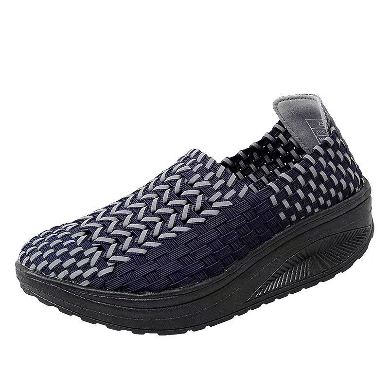 Femme tissée à la main compens - Women'S Shoes Hands Free avis et prix