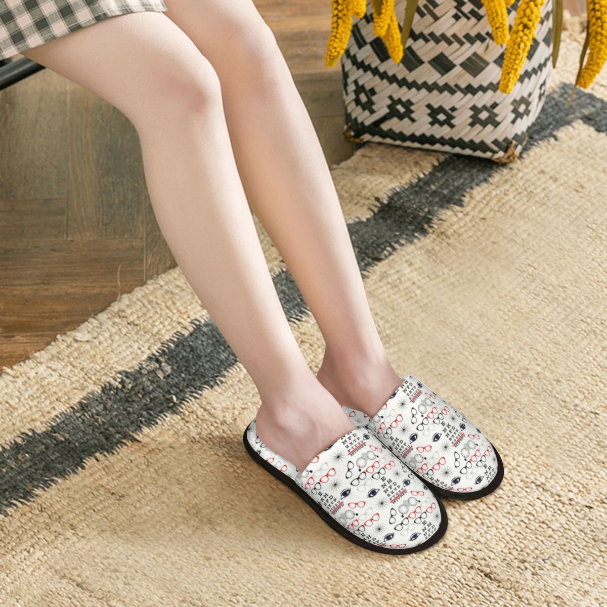 Pantoufles personnalisées amus - Women Shoes Chart Size avis et prix